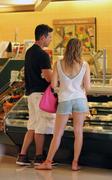 LeAnn Rimes - booty in shorts shopping in Calabasas 04/27/13