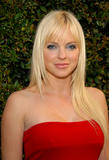 Anna Faris shows legs in birgh red strapless dress at the Spike TV Guys Choice award show